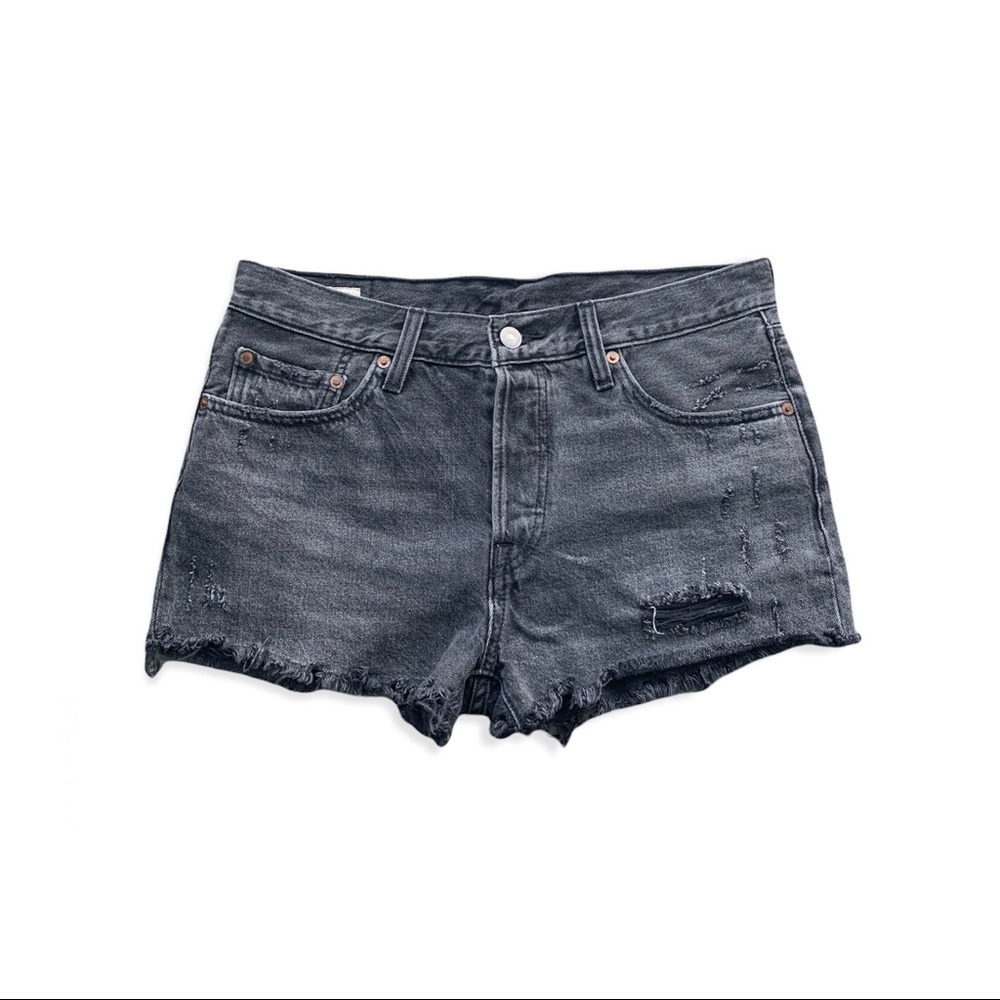 Levi’s Women’s Black 501 Shorts